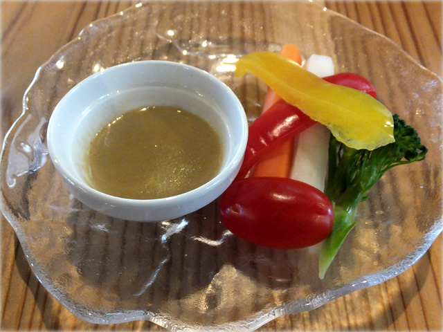 季節野菜のサラダ