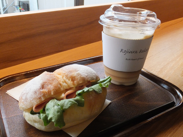 ハムチーズサンド