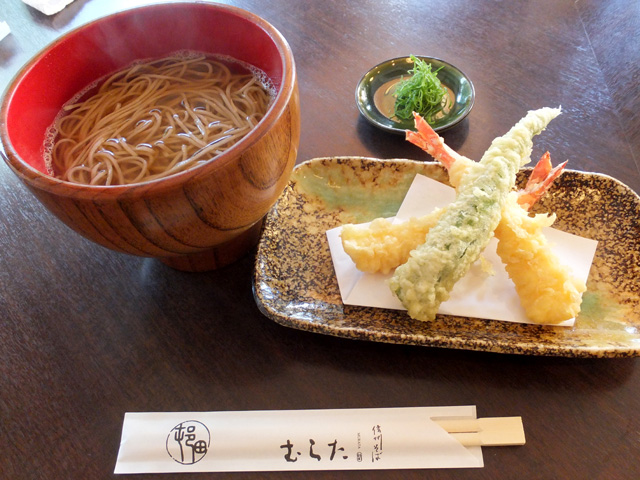 天ぷらそば