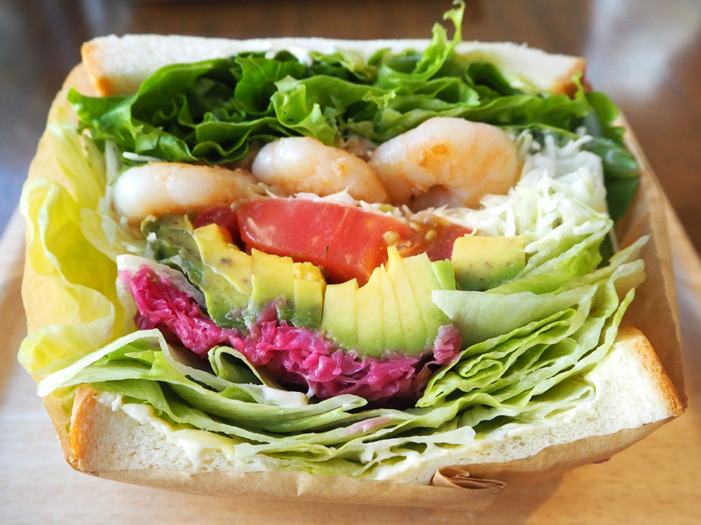 ガーリックシュリンプ＆アボカド