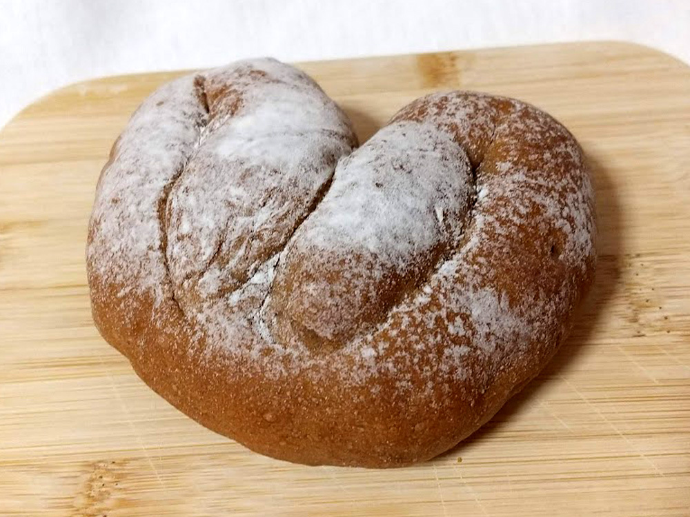 ハートチョコぱん