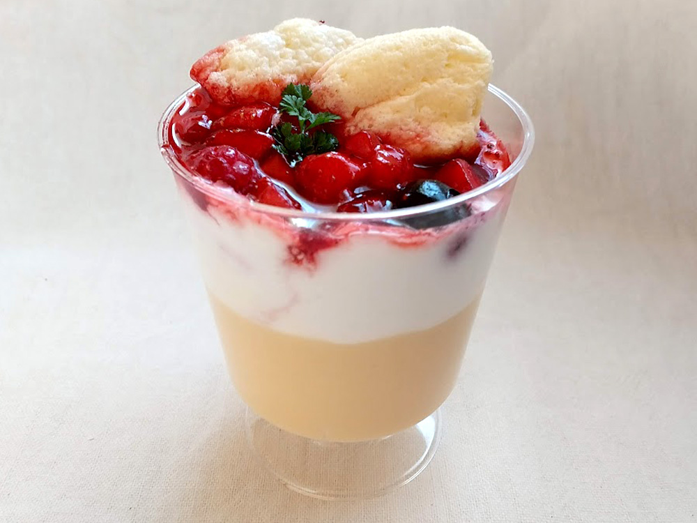 パンケーキパフェ